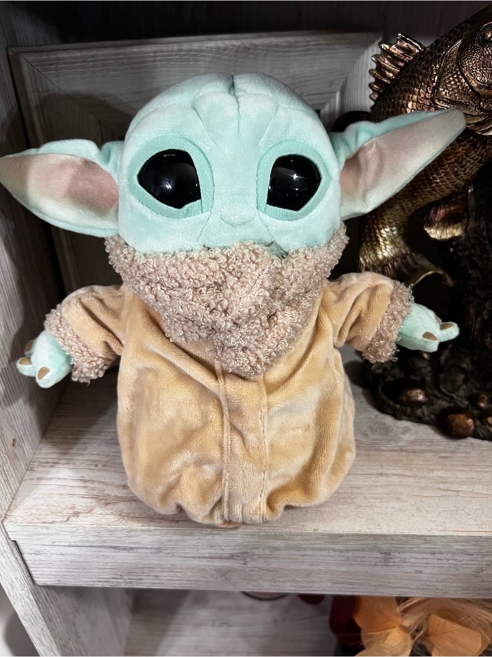 Star Wars Grogu Plush - Mint Green with Tan Robe